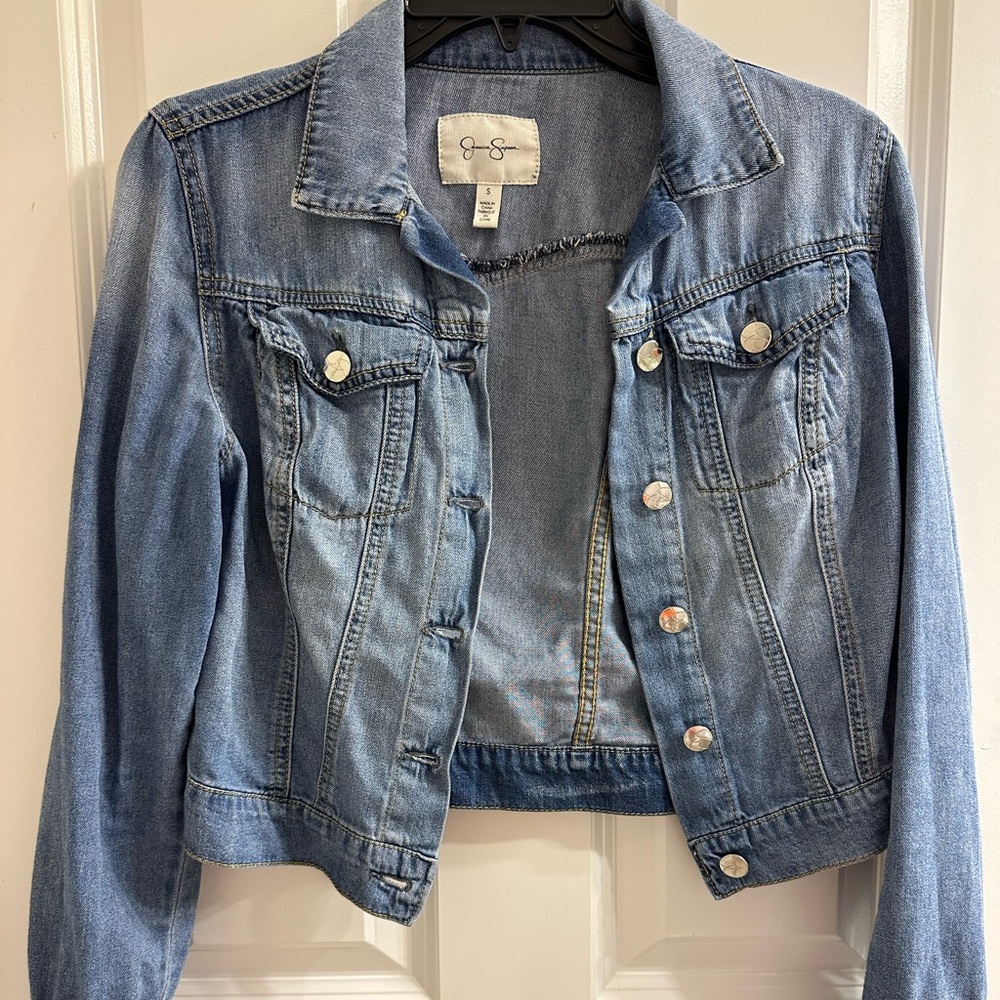 Jessica Simpson Light Blue Jean Jacket